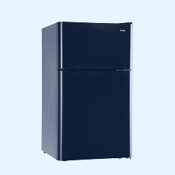 Haier 3.2 Cu Ft Two Door Refrigerator with Freezer HC32TW10SB, Black -  Walmart.com