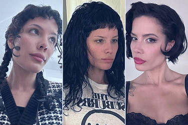 Halsey Models Multiple Hairstyles in Instagram Selfie Dump