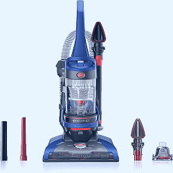 Amazon.com - Hoover WindTunnel 2 Whole House Rewind Corded Bagless Upright  Vacuum Cleaner with Hepa Media Filtration,UH71250, Blue, 16.1 lbs