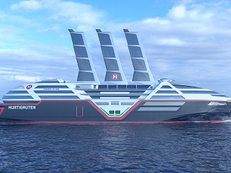 An electric cruise ship with gigantic solar sails is set to launch in 2030  | CNN