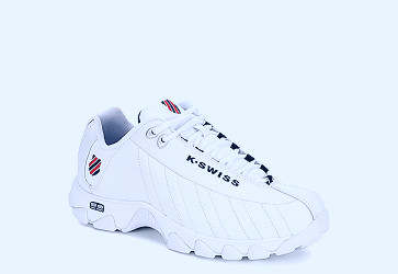 White K-Swiss ST329 Men's Training Shoes | Rack Room Shoes