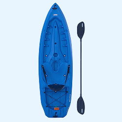 Lifetime Daylite 8 ft Sit-on-Top Kayak, Storm Blue (91161) - Walmart.com