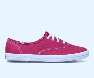 Red Canvas Shoes, Leather & Suede Sneakers for Women | Keds