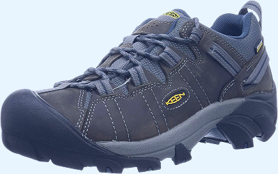 Amazon.com | KEEN Men's Targhee II WP Hiking Shoes - Gargoyle Greyblue |  Hiking Shoes