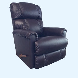La-Z-Boy® Pinnacle Cedar Leather Reclina-Rocker® Recliner | Kubin's  Furniture & Mattress | St. Louis, Michigan