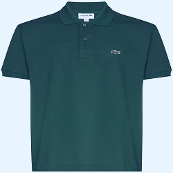Lacoste logo-patch short-sleeve Polo Shirt - Farfetch