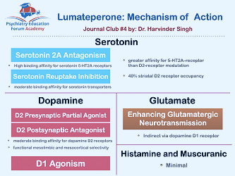Lumateperone: Mechanism of Action? – Psychiatry Education Forum