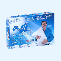 MyPillow Classic Series Foam Queen Sized Bed Deep Sleep Pillow, Green Firm  Fill - Walmart.com