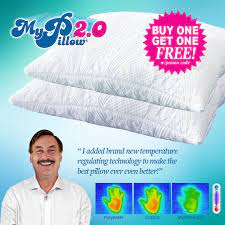 MyPillow 2.0 has an added new temperature-regulating technology to make the  best pillow ever even better. Buy One Get One FREE with promo… | Instagram