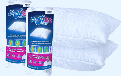 Amazon.com: MyPillow 2.0 Cooling Bed Pillow, 2-Pack Queen Medium :  Everything Else