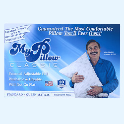 MyPillow, Classic Medium Pillow, Standard Queen, 18 1/2 x 28 Inches |  Mardel | 3939329