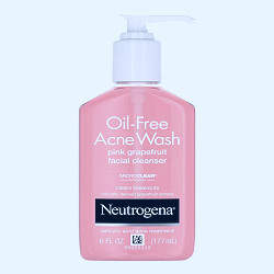 Oil-Free Acne Wash Pink Grapefruit Facial Cleanser | Neutrogena®