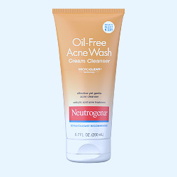 Neutrogena Oil-Free Acne Face Wash Cream, Face Cleanser, 6.7 fl. oz -  Walmart.com