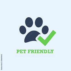 Pet friendly vector logo Stock Vector | Adobe Stock