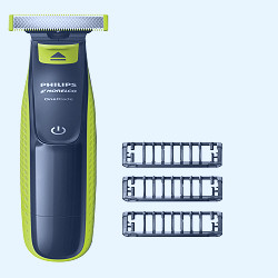 Philips Norelco Oneblade Hybrid Electric Trimmer and Shaver, QP2520/70 -  Walmart.com