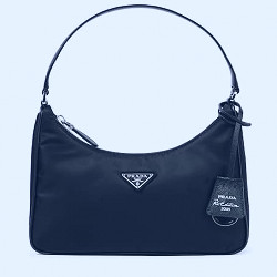 Re Edition 2005 Re Nylon Shoulder Bag in Black - Prada | Mytheresa