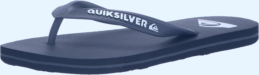 Amazon.com | Quiksilver Men's Molokai 3 Point Flip Flop Sandal, Black 1, 6  | Sandals