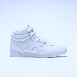 Freestyle Hi Women's Shoes - White | Reebok