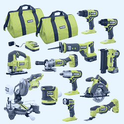 18V ONE+ 12-Tool Combo Kit - RYOBI Tools