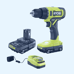 RYOBI ONE+ 18V Cordless 1/2 in. Drill/Driver Kit with (2) 1.5 Ah Batteries  and Charger PCL206K2 - The Home Depot