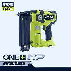 18V ONE+ HP BRUSHLESS AIRSTRIKE 18GA BRAD NAILER - RYOBI Tools