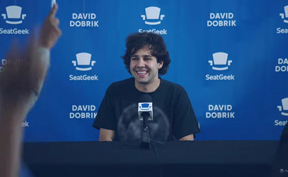SeatGeek Taps David Dobrik To Launch Its First Branded Series, 'Postgame  Press Conference' - Tubefilter