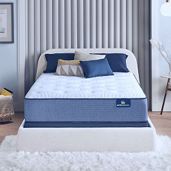 Serta Perfect Sleeper Sapphire Canyon Plush Tight Top 14-in Soft Queen  Innerspring Mattress in the Mattresses department at Lowes.com