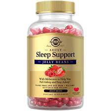 Adult Sleep Support Jelly Beans - Made with 2MG of Melatonin (15 Servings)  by Solgar at the Vitamin Shoppe