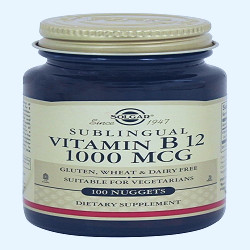 Solgar Vitamin B12 Sublingual 1000 mcg, 100 Nugget – ASA College: Florida