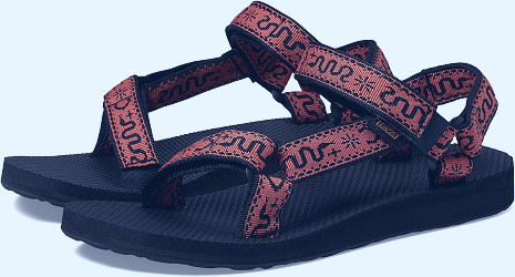 Amazon.com | Teva Women's Original Universal Sandal, Bandana Ginger, 5 |  Sport Sandals & Slides
