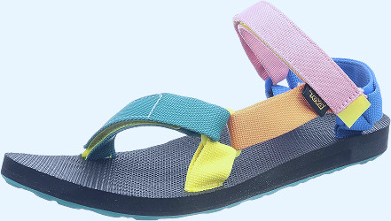 Amazon.com | Teva Women's Original Universal Sandal, 90s Multi, 5 | Sport  Sandals & Slides