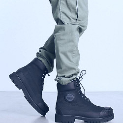Timberland Premium 6-inch rubber toe waterproof boots in black | ASOS
