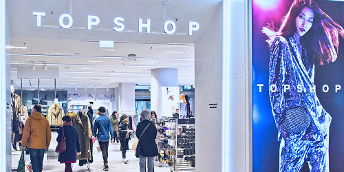 Topshop to Close All of Its US Locations