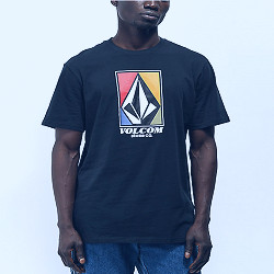 Volcom Four Up Black T-Shirt