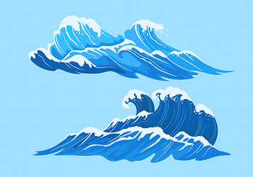 Wave Vector Art, Icons, and Graphics for Free Download
