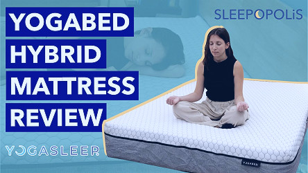 Yogabed Hybrid Mattress Review- The Best Hybrid Mattress For Back Sleepers?  - YouTube