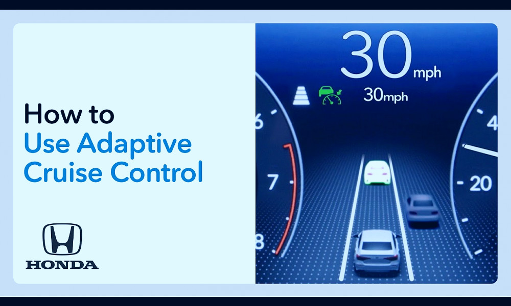 How to Use Adaptive Cruise Control (ACC) with Low-Speed Follow - YouTube