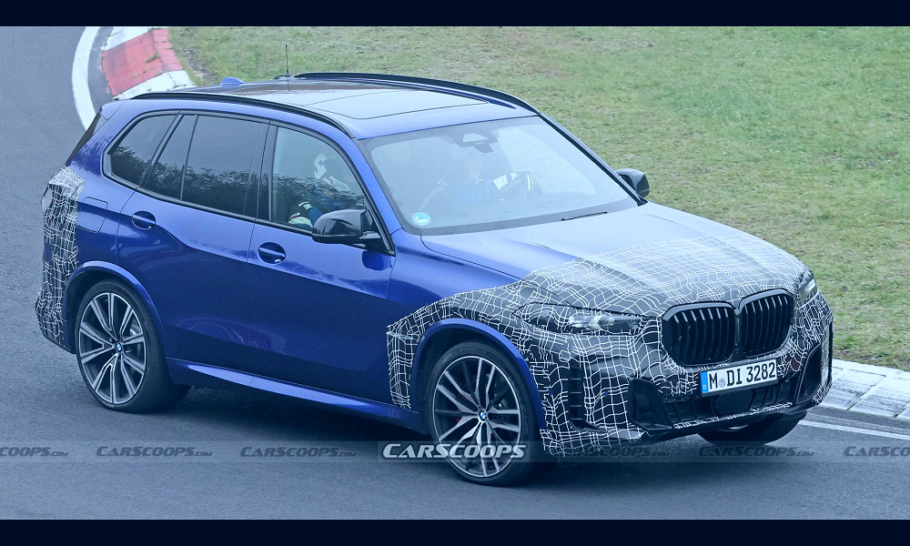 2024 BMW X5 M60i Shows Its Sportier Face, Will Feature Mild Hybrid Tech |  Carscoops