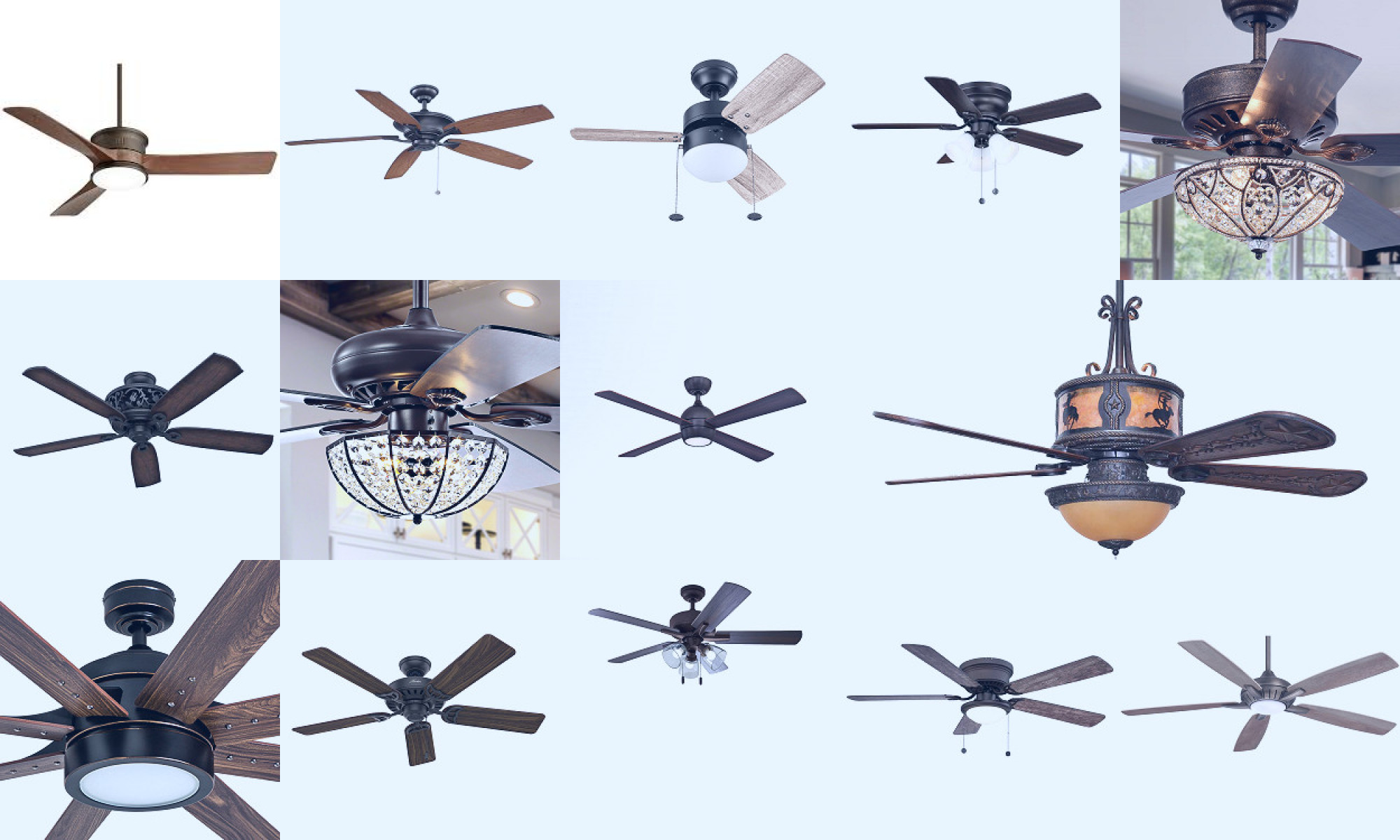 bronze ceiling fan