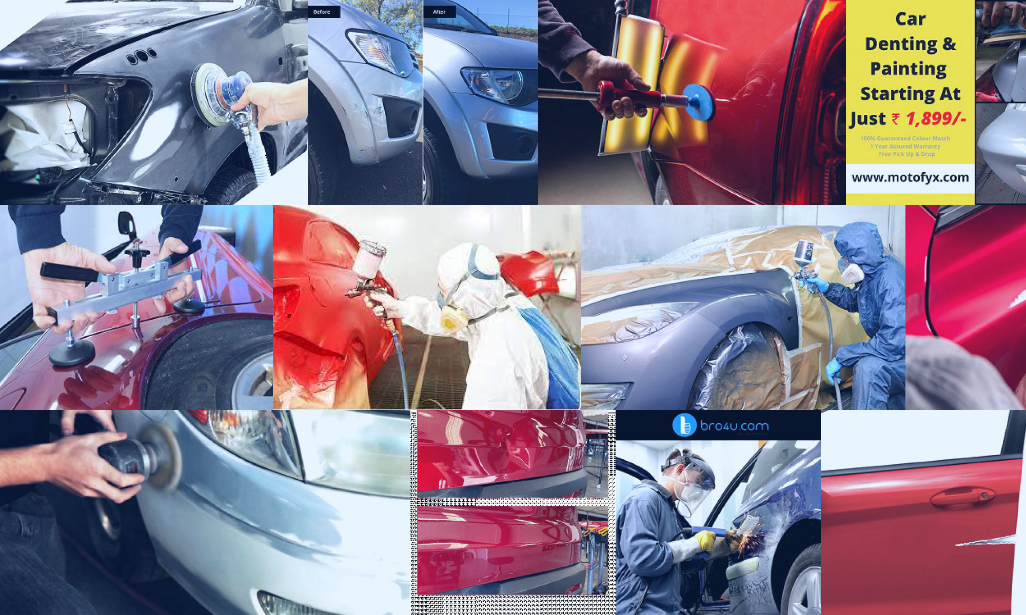 car dent repair and painting services near me