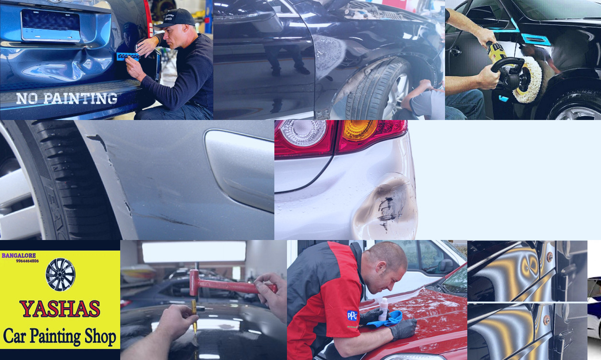 car dent repair and painting services near me