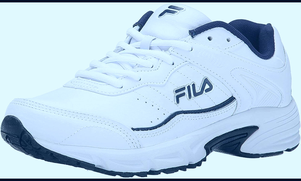 Amazon.com | Fila Men's Memory sportland-m, White Navy/Metallic Silver, 7.5  M US | Running