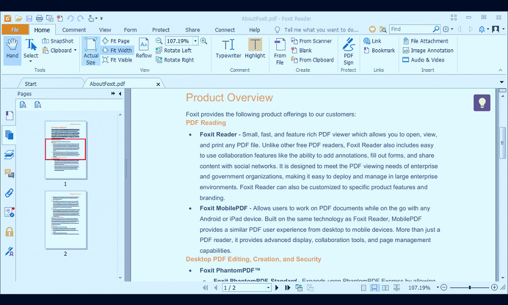 Download Foxit PDF Reader 11.2.2.53575