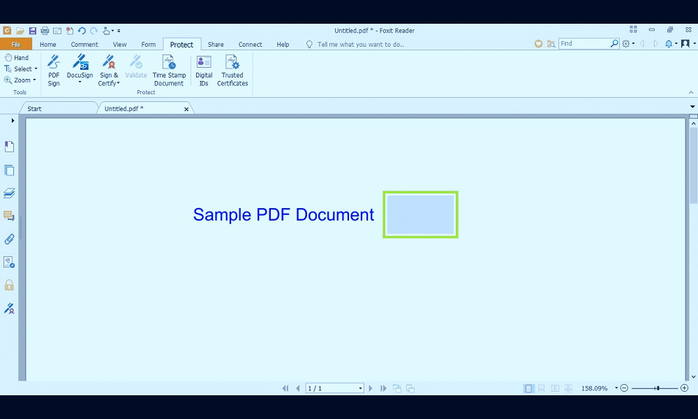 How to Sign a PDF document using Foxit Reader