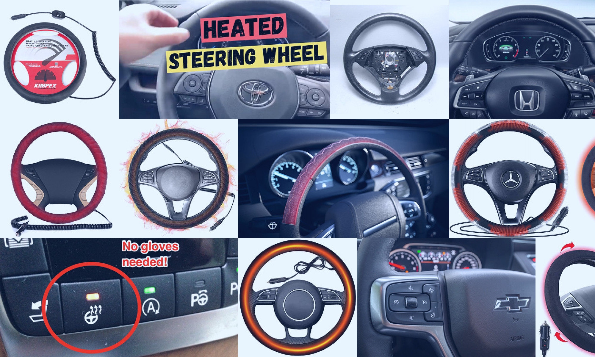 heated steering wheel