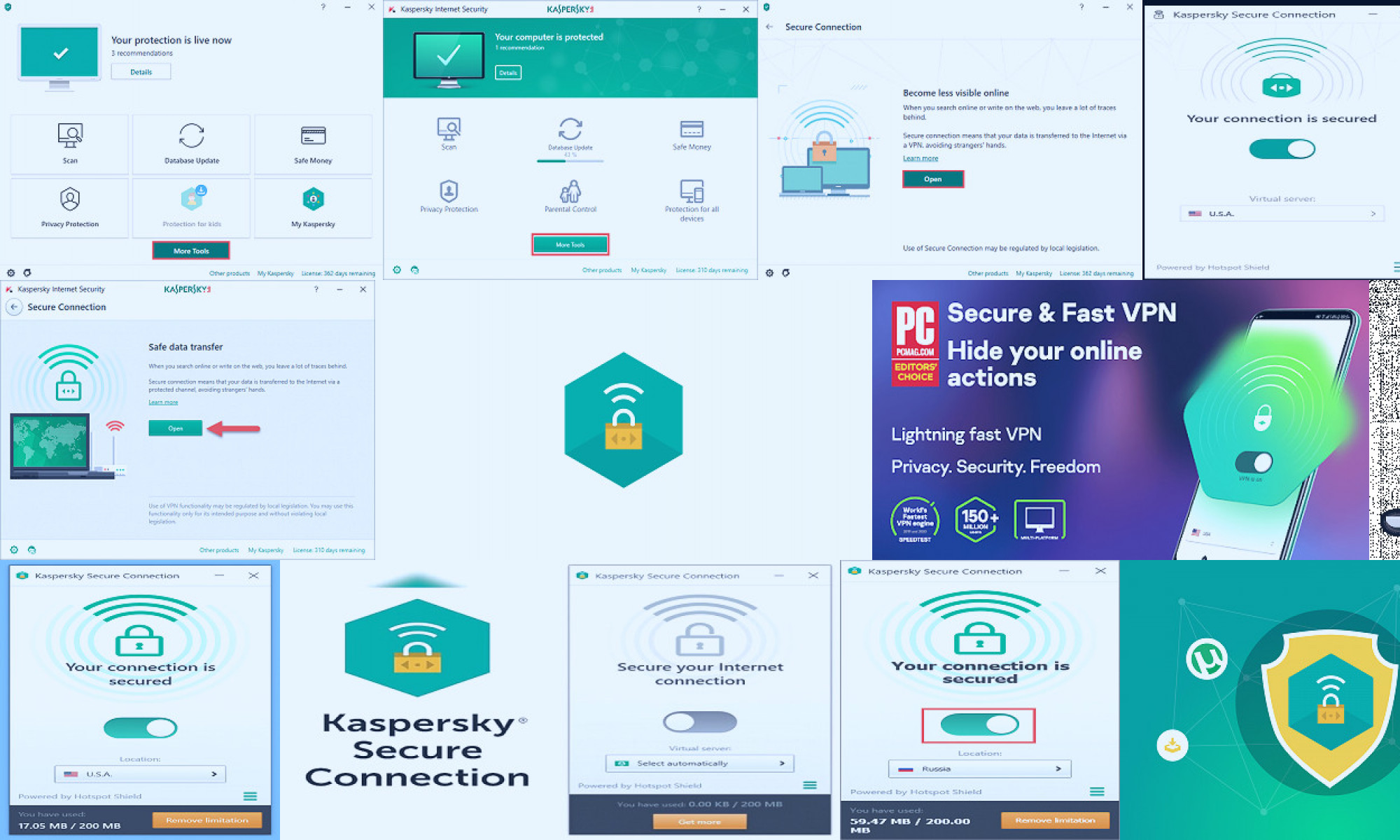 kaspersky secure connection