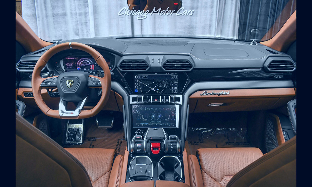 Used 2021 Lamborghini Urus SUV Rare Color Combo! Terra Asia Interior! ONLY  300 Miles! For Sale (Special Pricing) | Chicago Motor Cars Stock #18767