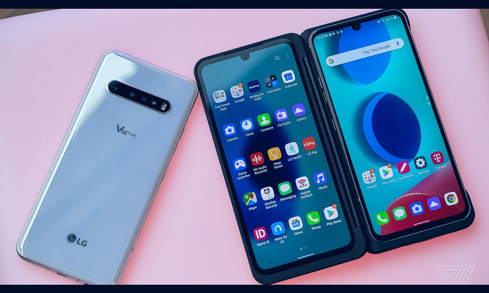 LG's new V60 ThinQ 5G has two screens and can record 8K video - The Verge