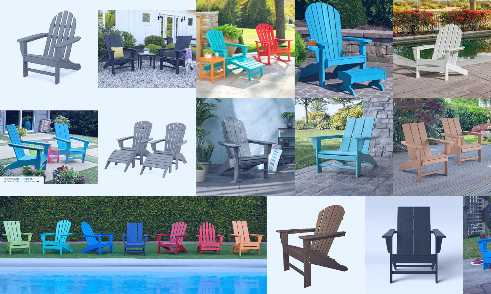 polywood adirondack chairs