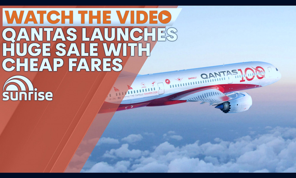 Cheap flights: Qantas selling one MILLION seats with fares as low as $99 |  Sunrise